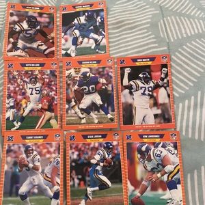 🏈🍎1989 Football 🏈 VIKINGS